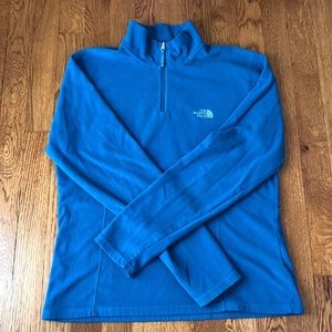 North Face Lightweight Fleece 1/4 Zip Pullover